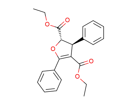 trans-3,5-diphenyl-2,3-dihydrofuran-2,4-dicarboxylic acid diethyl ester
