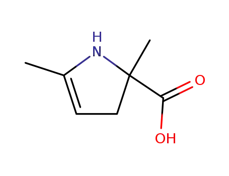 2,5-dimethyl-2,3-dihydro-pyrrole-2-carboxylic acid