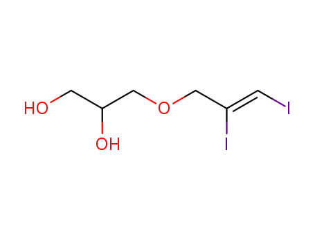 3-(2,3-diiodo-2-propenyloxy)-propane-1,2-diol