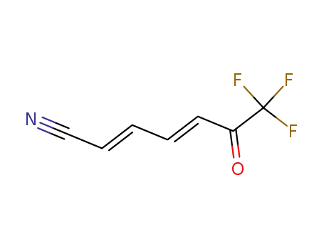 3-(4,4,4-trifluoro-3-oxo-1-butenyl)-2-propenenitrile