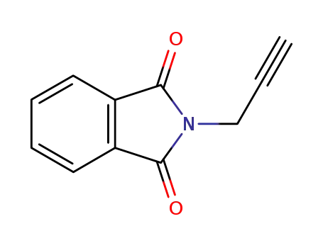 Molecular Structure of 7223-50-9 (N-PROPARGYLPHTHALIMIDE)