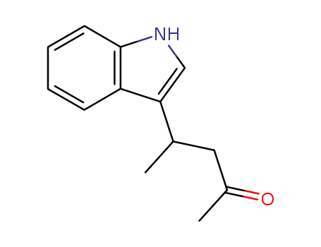 Molecular Structure of 59715-09-2 (2-Pentanone, 4-(1H-indol-3-yl)-)