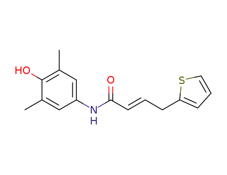 trans-4-[3-(2-thenyl)acryloyl]-amino-2,6-dimethylphenol