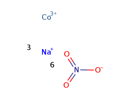 13600-98-1,SODIUM COBALTINITRITE,Cobaltate(3-),hexakis(nitrito-N)-, trisodium, (OC-6-11)-;Cobaltate(3-), hexakis(nitrito-kN)-, trisodium, (OC-6-11)- (9CI);Cobaltate(3-), hexanitro-, trisodium (8CI);Sodium hexanitrocobaltate(III)(7CI);Sodium nitrocobaltate(III) (6CI);Sodiumcobaltinitrite (Na3[Co(NO2)6]);Sodium hexanitrocobaltate;Sodium hexanitrocobaltate[Na3[Co(NO2)6]];Sodium nitrocobaltate(III) (Na3[Co(NO2)6]);Trisodiumhexakis(nitro-N)cobaltate(3-);Trisodium hexanitritocobaltate;Trisodiumhexanitritocobaltate(3-);Trisodium hexanitrocobaltate;Trisodiumhexanitrocobaltate(3-);