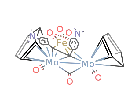 Mo2Fe(μ-C2(C6H4NMe2-4))2(CO)6(η-C5H5)2