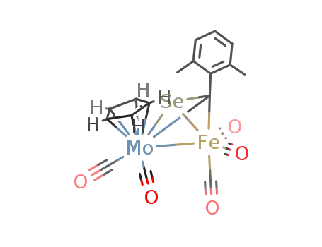 MoFe(μ-η2-SeCC6H3Me2-2,6)(CO)5(η5-C5H5)