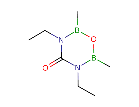 3,5-Diethyl-2,3,5,6-tetrahydro-2,6-dimethyl-4H-1,3,5,2,6-oxadiazadiborin-4-on