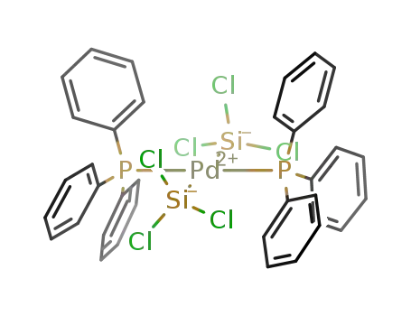 Pd(P(C6H5)3)2(SiCl3)2
