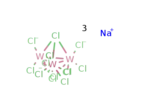 Na3[W3(μ3-Cl)(μ-Cl)3Cl9]