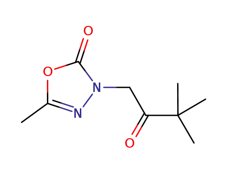 5-methyl-3-(3,3-dimethyl-2-oxo-butyl)-3H-1,3,4-oxadiazol-2-one