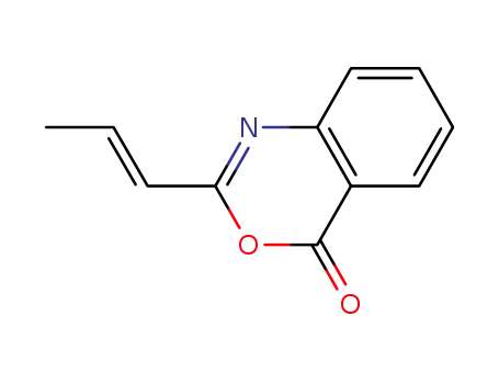 (E)-2-(prop-1-en-1-yl)-4H-benzo[d][1,3]oxazin-4-one