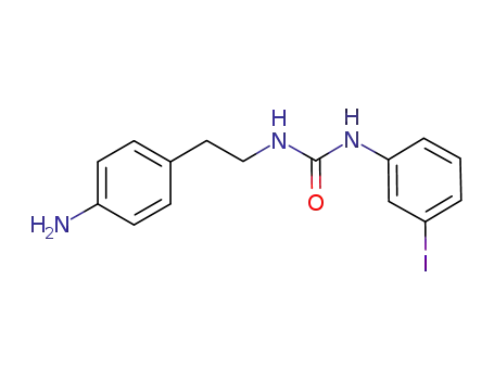 1-[2-(4-aminophenyl)ethyl]-3-(3-iodophenyl)urea