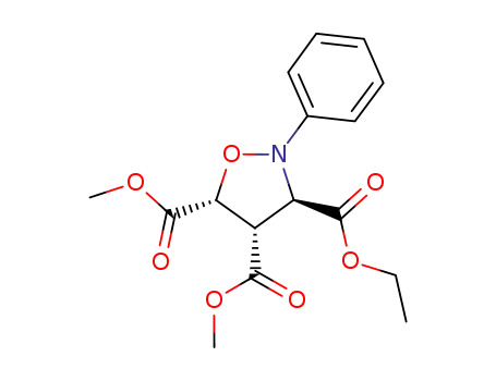 3-ethyl 4,5-dimethyl 2-phenylisoxazolidine-3,4,5-tricarboxylate