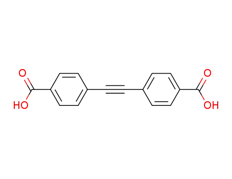 Molecular Structure of 16819-43-5 (4,4'-(ethyne-1,2-diyl)dibenzoic acid)