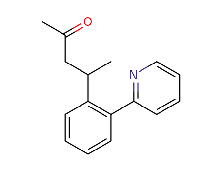 4-(2-(pyridin-2-yl)phenyl)pentan-2-one