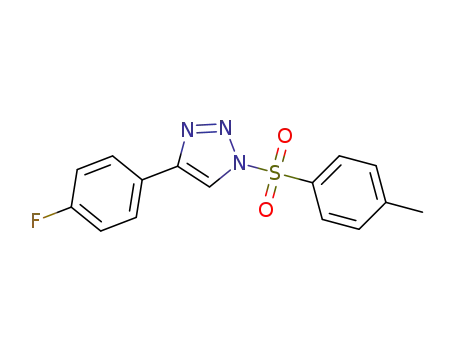 1-(4-methylbenzenesulfonyl)-4-(4-fluorobenzene)-1H-1,2,3-triazole