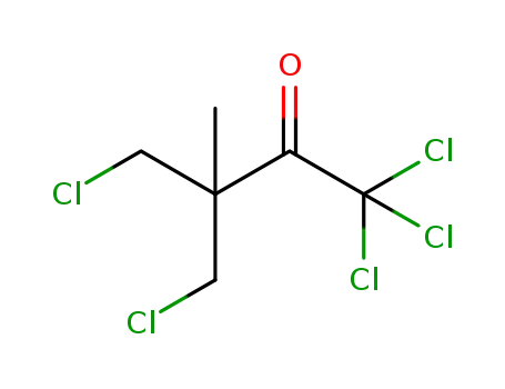 1,1,1,4-tetrachloro-3-methyl-3-(chloromethyl)butan-2-one
