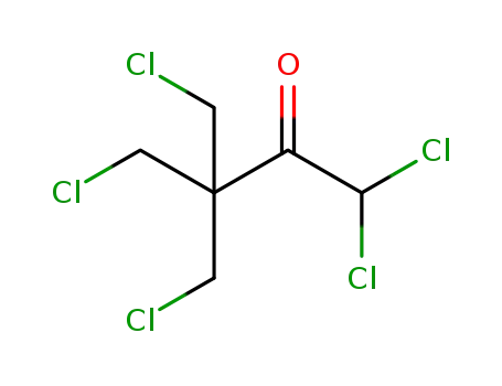 1,1,4-trichloro-3,3-bis-(chloromethyl)butan-2-one