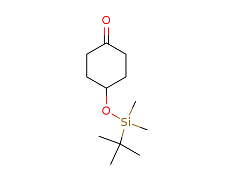 Molecular Structure of 55145-45-4 (4-(TERT-BUTYLDIMETHYLSILYLOXY)CYCLOHEXA&)