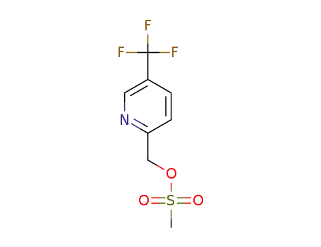 (5-(trifluoromethyl)pyridin-2-yl)methyl methanesulfonate