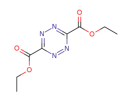 Molecular Structure of 122747-88-0 (1,2,4,5-Tetrazine-3,6-dicarboxylic acid, diethyl ester)