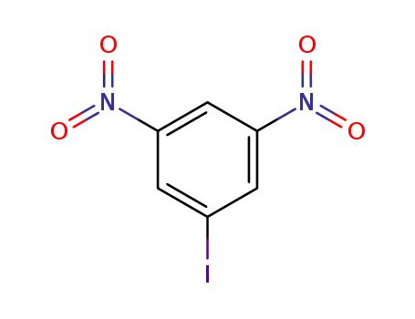 Molecular Structure of 6276-04-6 (1-IODO-3,5-DINITROBENZENE)