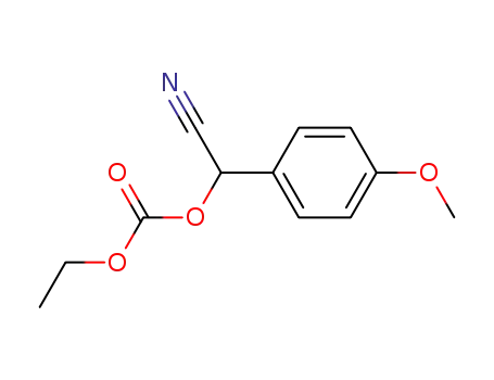 carbonic acid, cyano(4-methoxyphenyl)methyl ethyl ester
