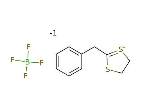 2-benzyl-4,5-dihydro-4H-1,3-dithiolanylium tetrafluoroborat