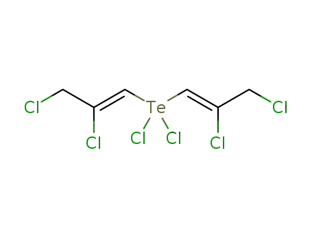 (Z,Z)-bis(2,3-dichloroprop-1-en-1-yl)tellurium dichloride