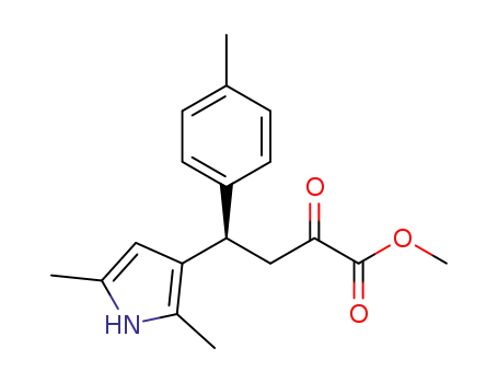 methyl 4-(2,5-dimethyl-1H-pyrrol-3-yl)-2-oxo-4-(p-tolyl)butanoate