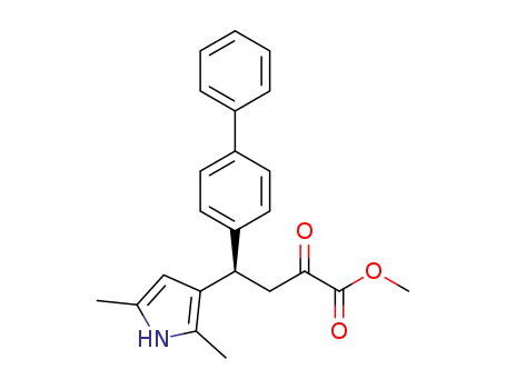 methyl 4-([1,1'-biphenyl]-4-yl)-4-(2,5-dimethyl-1H-pyrrol-3-yl)-2-oxobutanoate