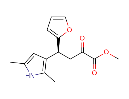 methyl 4-(2,5-dimethyl-1H-pyrrol-3-yl)-4-(furan-2-yl)-2-oxobutanoate