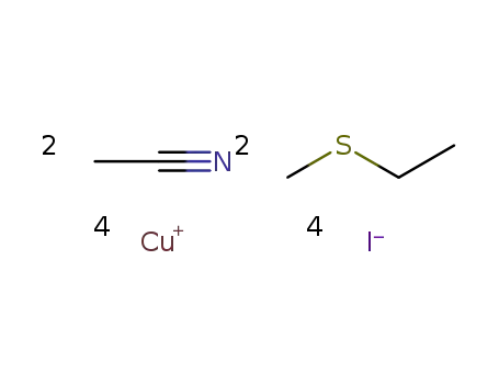 [(MeSEt)2{Cu4(μ3-I)2(μ2-I)2}(MeCN)2]n