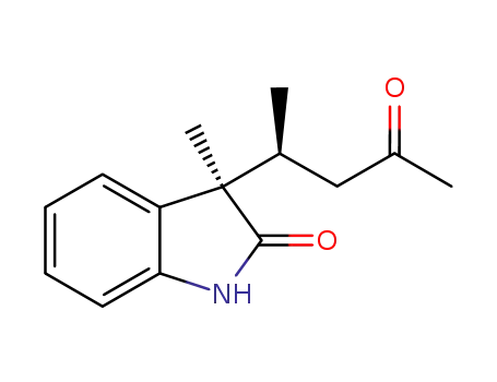 (R)-3-methyl-3-((S)-4-oxopentan-2-yl)indolin-2-one