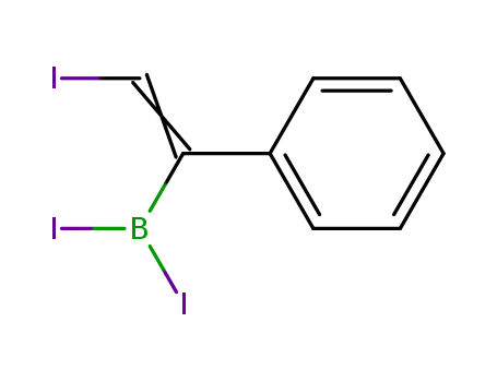 (2-iodo-1-phenylvinyl)diiodoborane
