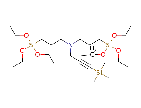 (3-trimethylsilylprop-2-ynyl)bis(3-triethoxysilylpropyl)amine