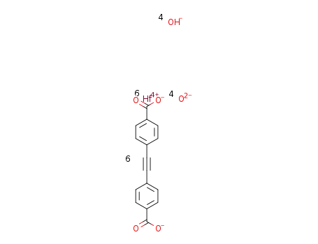 [Hf6O4(OH)4(4,4′-ethynylenedibenzoate)6]n