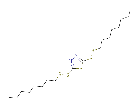 2,5-Bis(octyldithio)-1,3,4-thiadiazole