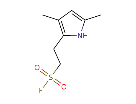 2-(3,5-dimethyl-1H-pyrrol-2-yl)ethane-1-sulfonyl fluoride