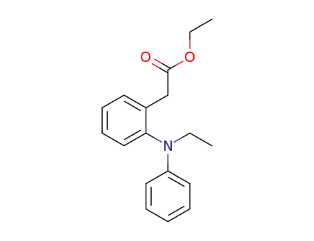 ethyl 2-(2-[ethyl(phenyl)amino]phenyl)acetate