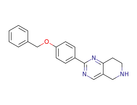 2-(4-(benzyloxy)phenyl)-5,6,7,8-tetrahydropyrido[4,3-d]pyrimidine