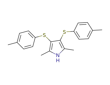 2,5-dimethyl-3,4-bis(p-tolylthio)-1H-pyrrole