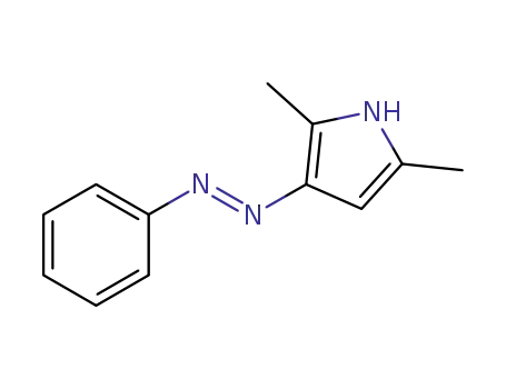 (E)-2,5-dimethyl-3-(phenyldiazenyl)-1H-pyrrole