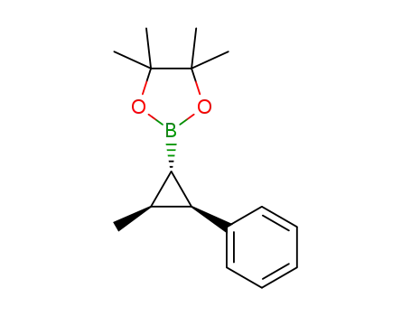 (±)-4,4,5,5-tetramethyl-2-[2-methyl-3-phenylcyclopropyl]-1,3,2-dioxaborolane
