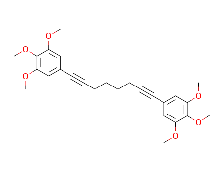 1,8-bis(3,4,5-trimethoxybenzene)octa-1,7-diyne