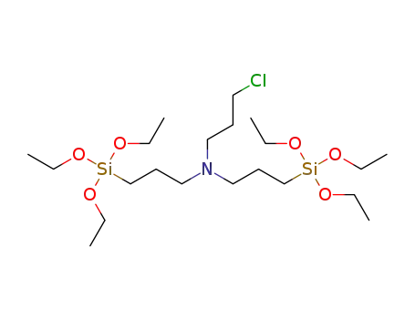 3-chloro-N,N-bis(3-(triethoxysilyl)propyl)propane-1-amine