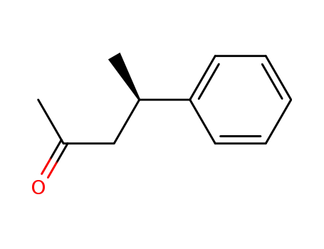 Molecular Structure of 67110-72-9 (2-Pentanone, 4-phenyl-, (R)-)