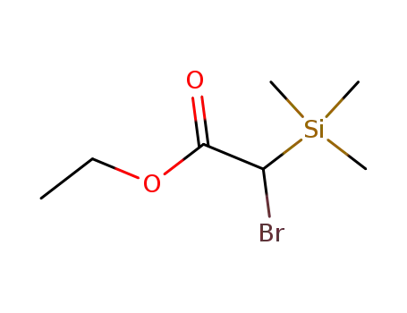 ethyl α-bromo-α-trimethylsilylacetate