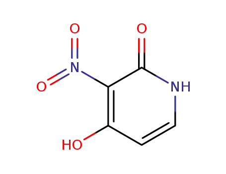 Molecular Structure of 89282-12-2 (2,4-Dihydroxy-3-nitropyridine)