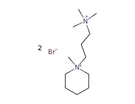 1-trimethylammonium-3-(1-methylpiperidinium)propane dibromide
